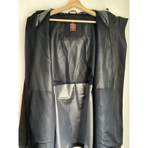 Man Hooded Jacket Ozark Trail Outfitters Black Size 2XL Waterproof - Picture 2 of 6